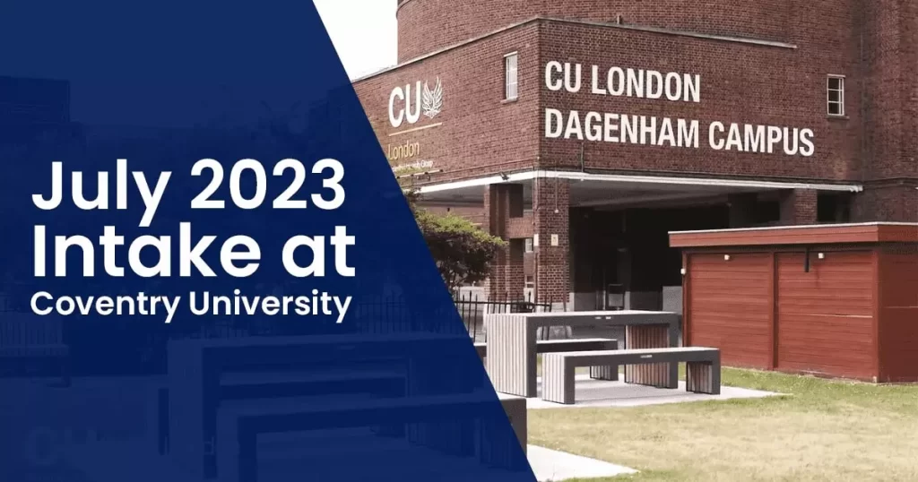 July 2023 Intake at Coventry University