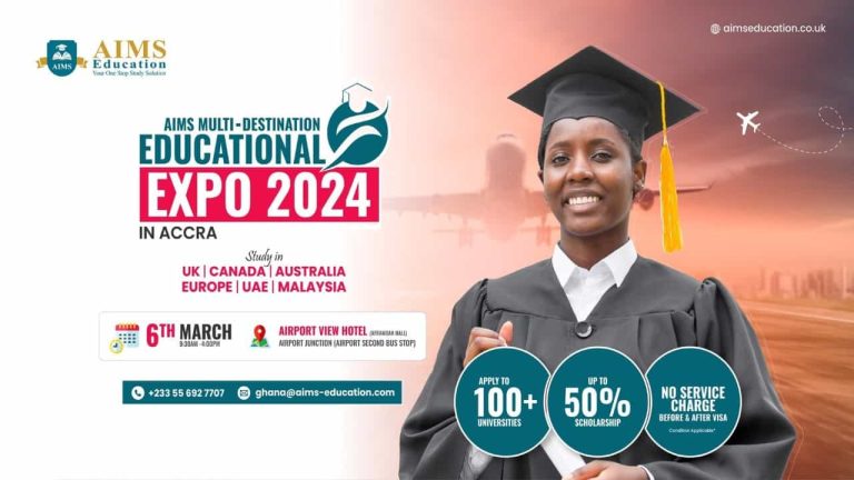 AIMS Multi-Destination Educational Expo 2024 in Accra