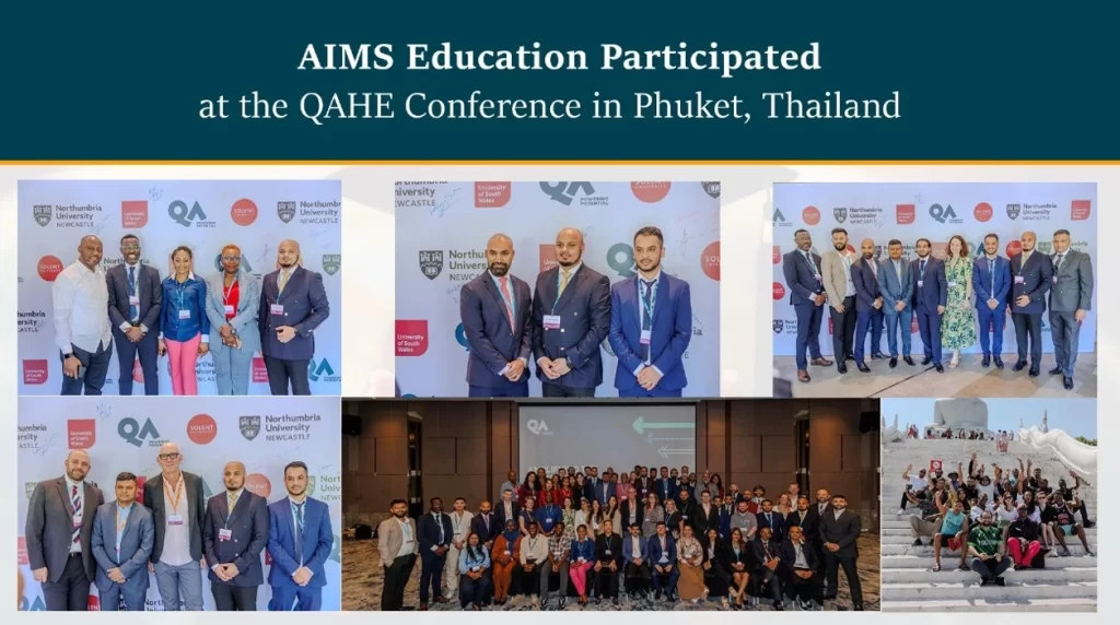 AIMS Education Participated at the QAHE Conference